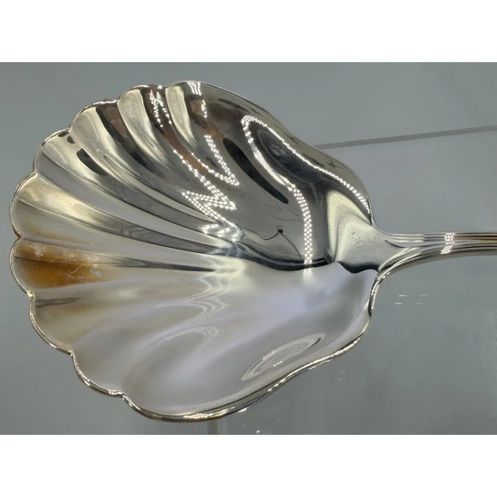 NIB Gorham Heritage Silverplate Berry Spoon 9